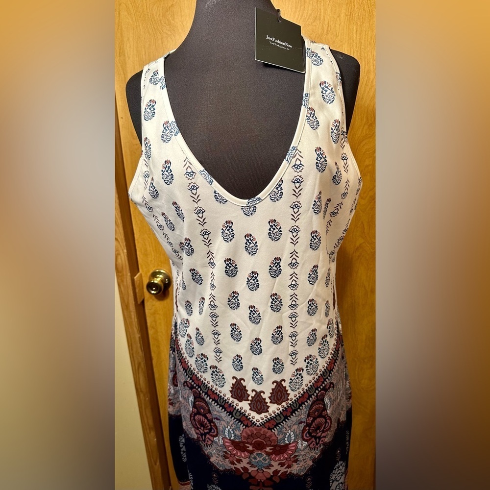 NWT Just Fashion Now size XXL a line sleeveless dress - Picture 4 of 10